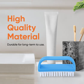 Superio Nail Scrubber Brush in use at the sink
