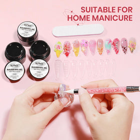 SUPWEE 3D Gel Nail Art Sculpture gel with nail art tools