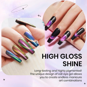 SUPWEE Cat Eye Gel Polish bottles arranged aesthetically