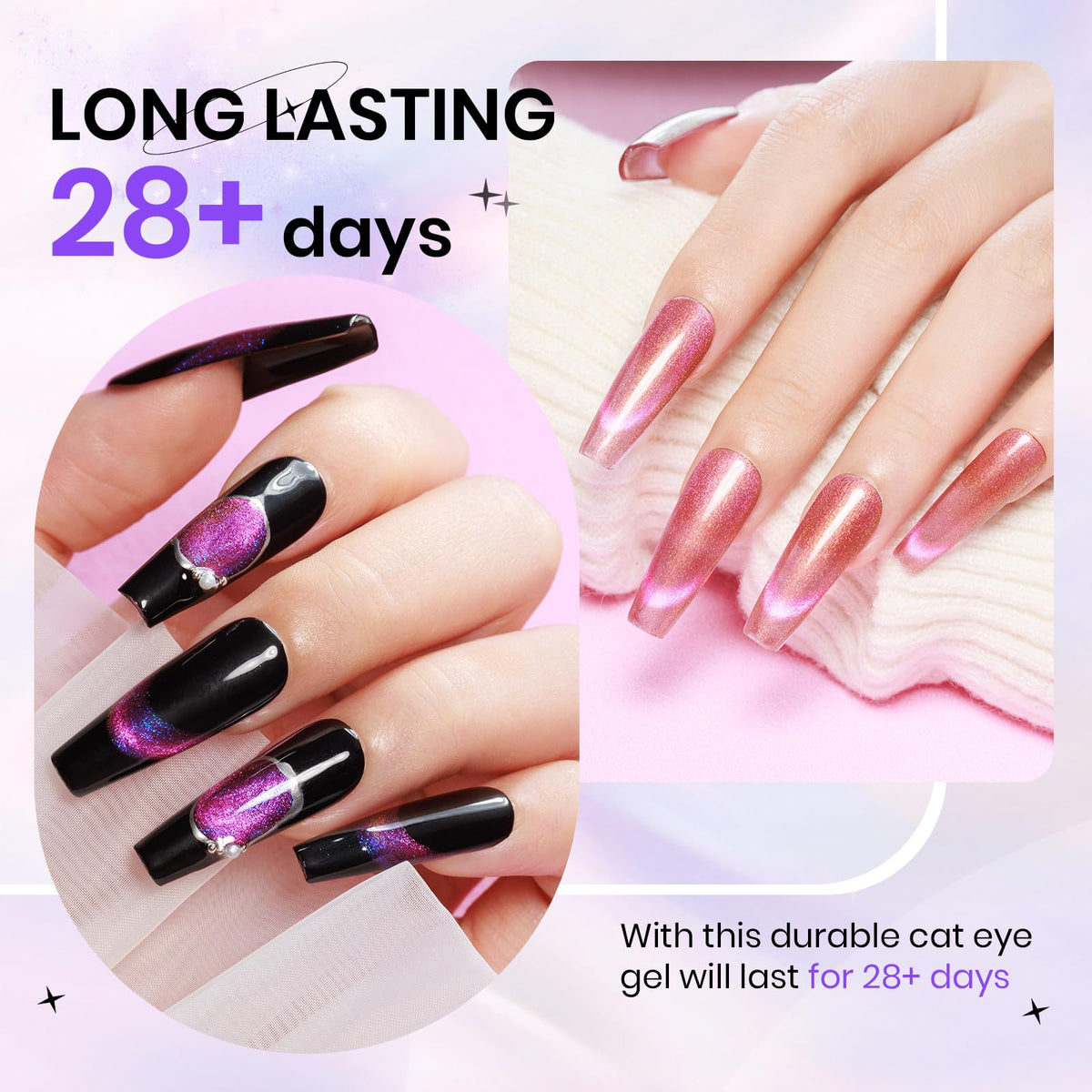 SUPWEE Cat Eye Gel Polish Set packaging