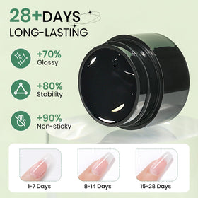 SUPWEE Clear Gel Nail Art in use on nails