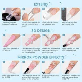 SUPWEE Sculpting Gel Kit packaging display