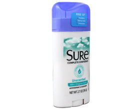 Sure Original Solid Unscented Antiperspirant ingredient list
