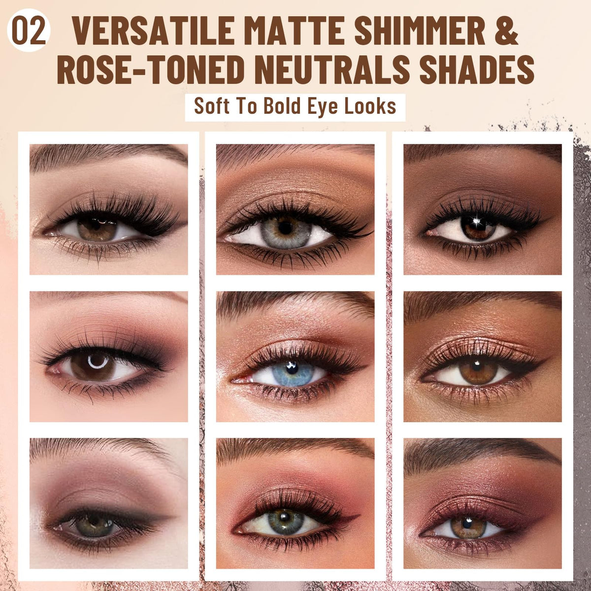 SUSIKEKI eyeshadow palette in travel bag setting