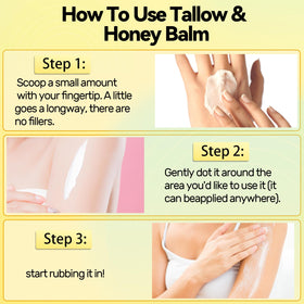 SVPMECN Tallow and Honey Balm in lifestyle setting