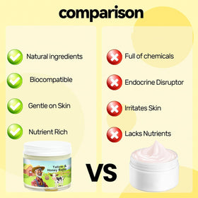 SVPMECN Tallow and Honey Balm on a hand