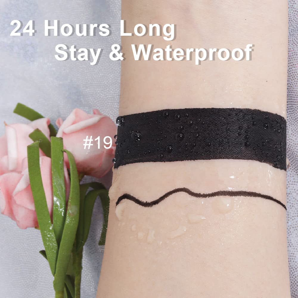 swatch of evpct Matte Liquid Lipstick on skin