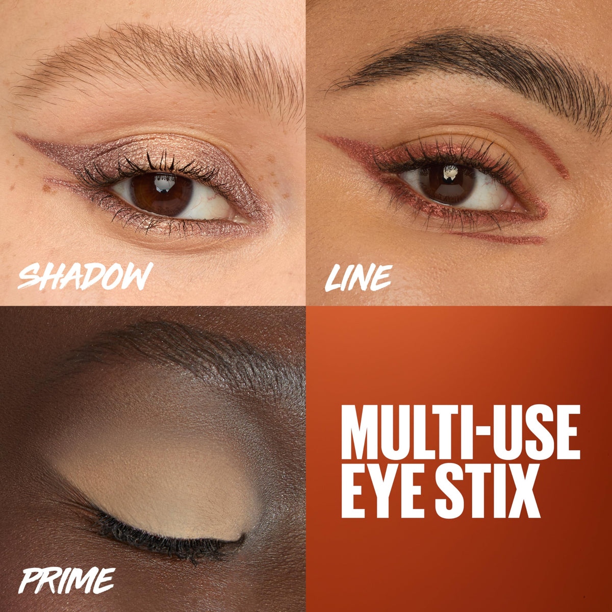 Swatch of MAYBELLINE Color Tattoo Eye Shadow Stix in Matte Cool Brown
