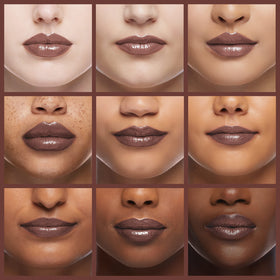 Swatch of Neutrogena MoistureSmooth Color Stick 110 Almond Nude on skin