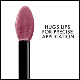 Swatch of NYX Lip Lingerie XXL Matte Liquid Lipstick Unlaced on skin