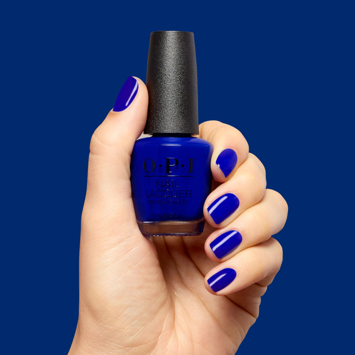 Swatch of OPI Catch a Wave of Happiness on nails
