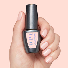 Swatch of OPI Hear Me-ow gel nail polish on nails