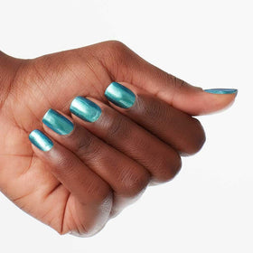 Swatch of OPI Nail Lacquer This Color's Making Waves on nails