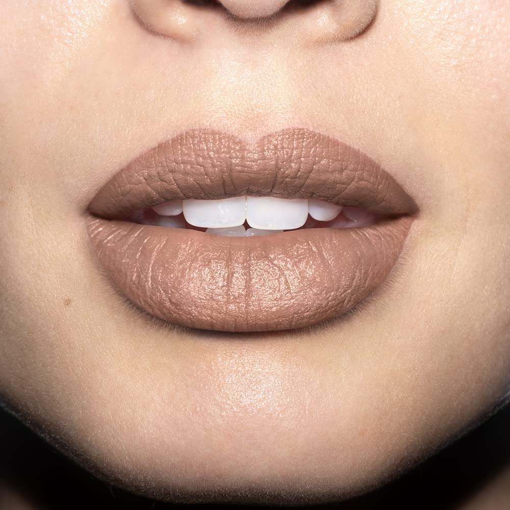 Swatch of REVLON Luscious Mattes Lipstick in If I Want To on skin