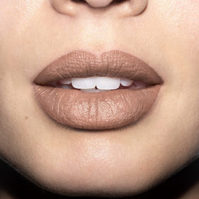 Swatch of REVLON Luscious Mattes Lipstick in If I Want To on skin