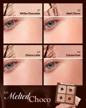 swatches of dasique Blending Mood Cheek #20 shades on skin