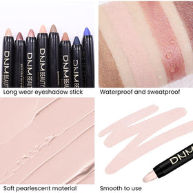 Swatches of evpct Cream Eyeshadow Sticks on skin