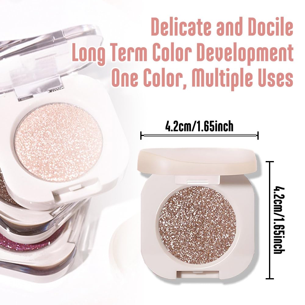 Swatches of FeiCuiYun eyeshadow shades on skin