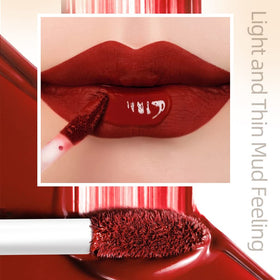 Swatches of QiBest liquid lipsticks on skin