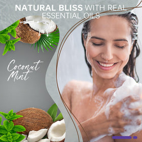 SWCANDY Coconut & Mint Shower Steamers packaging