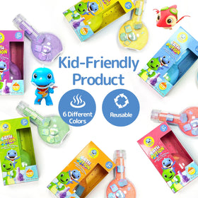 SWCANDY Kids Bath Potion individual bath bomb packaging