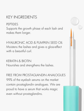 Sweed Lashes Eyelash Growth Serum 3ml on a vanity