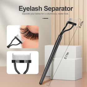 SWEET VIEW metal tooth lash separator brush close-up