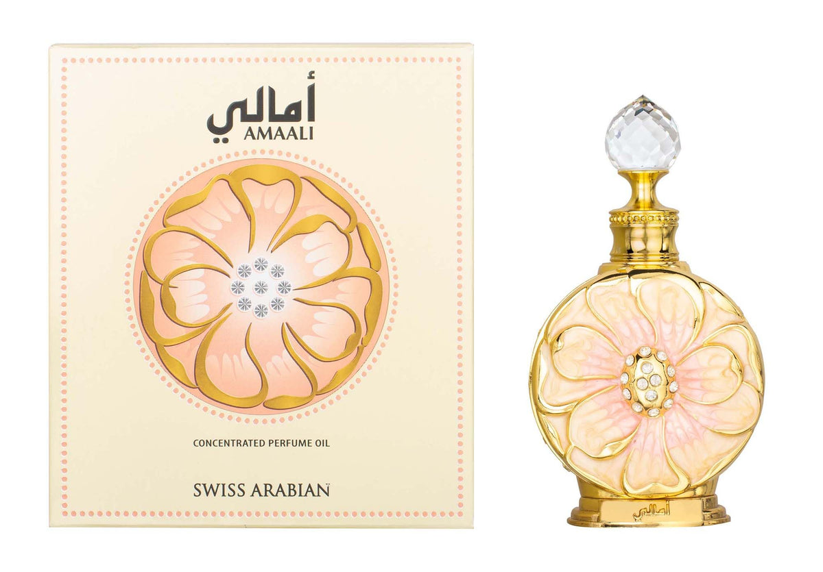 Swiss Arabian Amaali Eau de Parfum 0.5 Oz side view