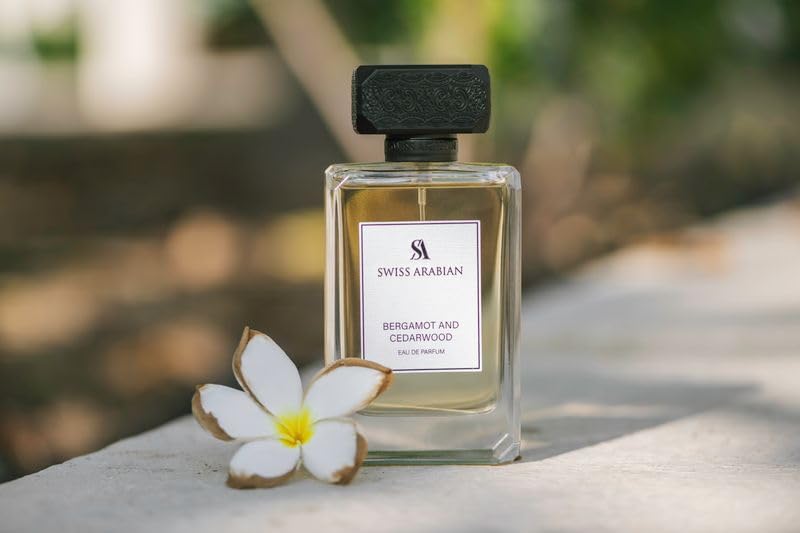 Swiss Arabian Bergamot and Cedarwood cologne lifestyle scene