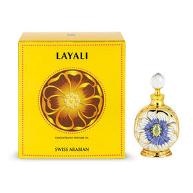 Swiss Arabian Layali Parfum Oil 15ml front view