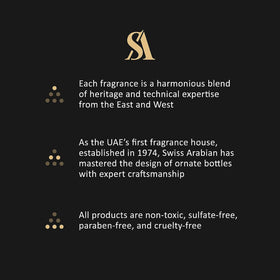 Swiss Arabian Layali Rouge perfume oil with tropical fruits