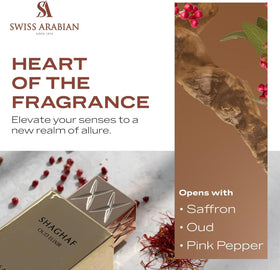 Swiss Arabian Shaghaf Oud Elixir spray nozzle