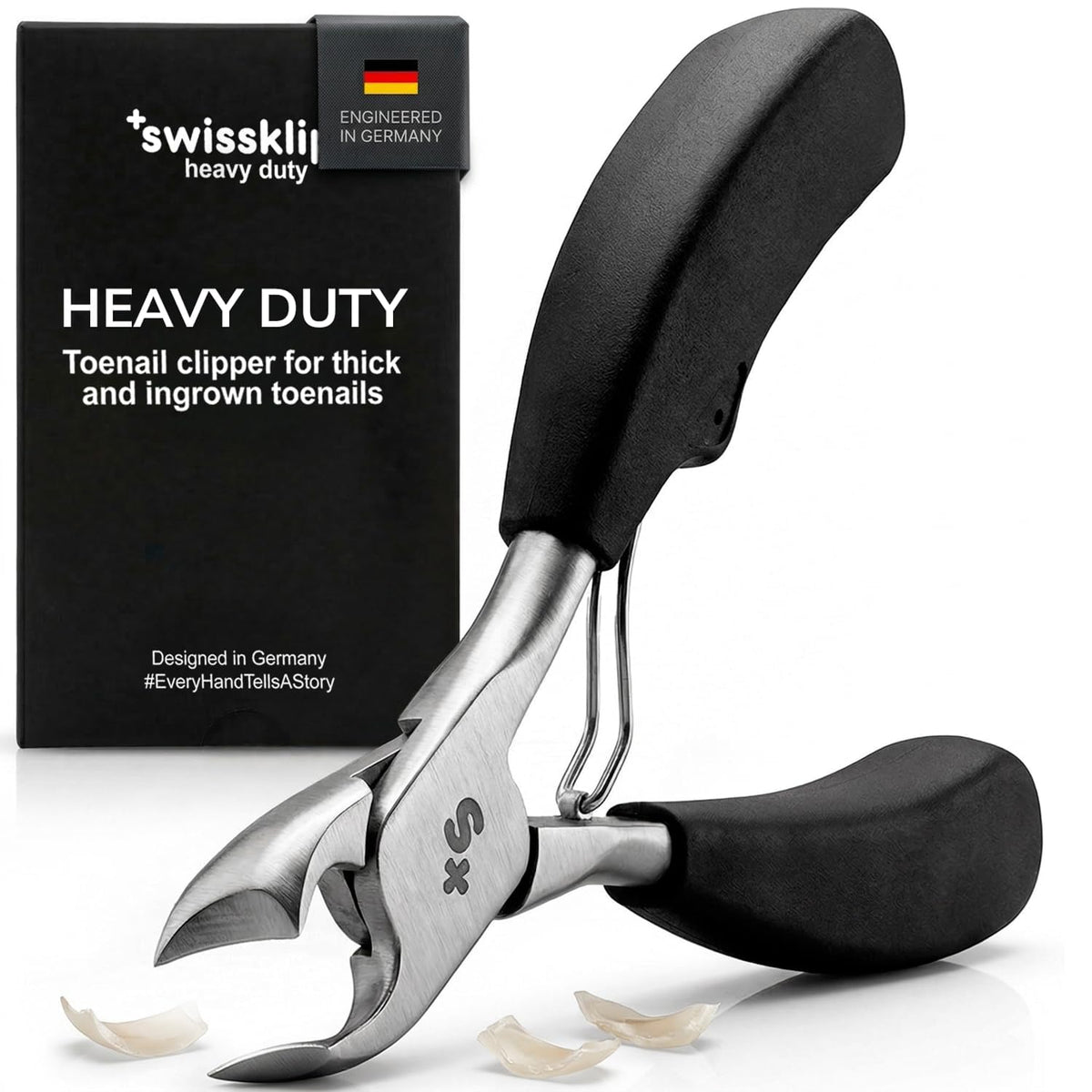 Swissklip Heavy Duty Toenail Clippers front view