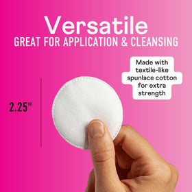 Swisspers Premium Cotton Rounds for applying toner
