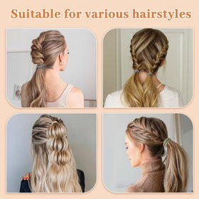 SYGY hair ties in use while cooking