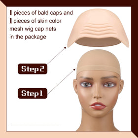 Syhood mesh wig cap designed for secure hair wrapping