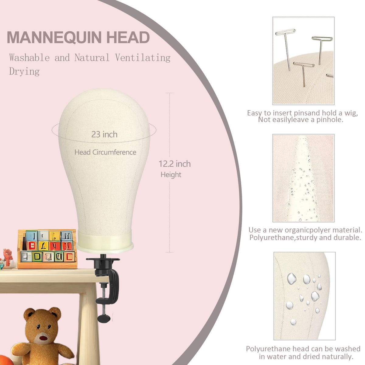 SZCY LLC Tripod Stand for wig head