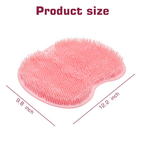 SZZYXD Shower Foot Scrubber Mat being used in the shower