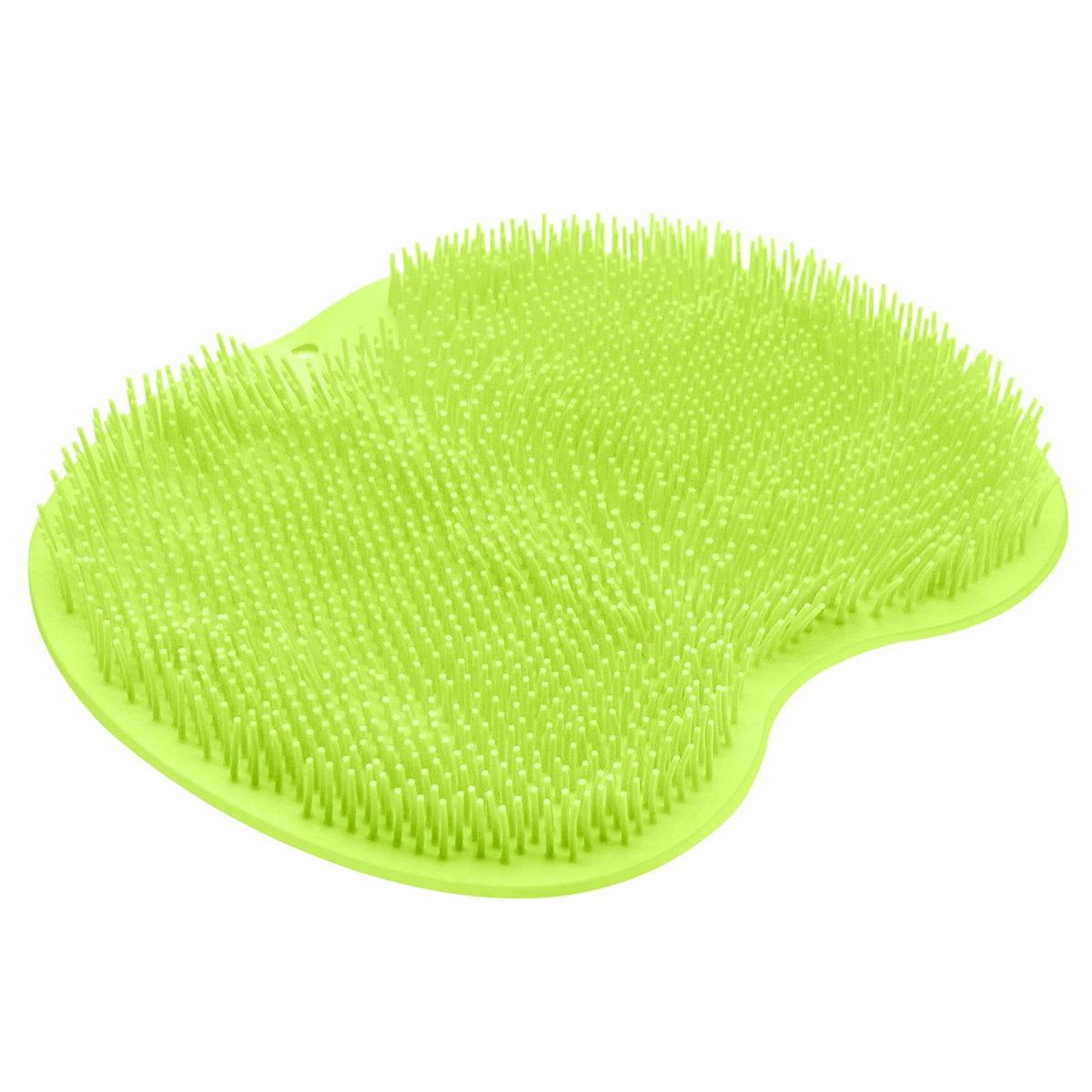 SZZYXD Shower Foot Scrubber Mat front view with suction cups