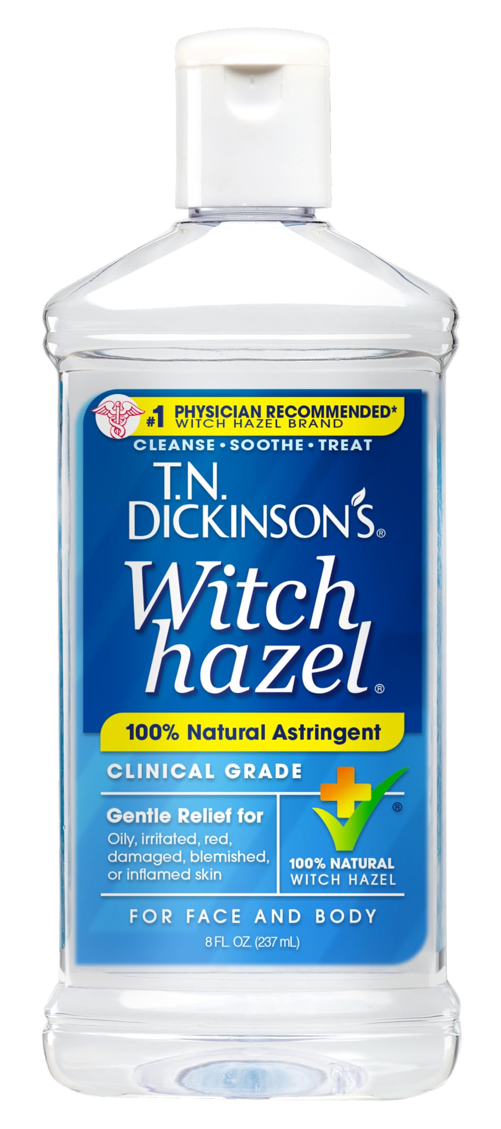T.N. Dickinson's Witch Hazel 8 Fl Oz front view