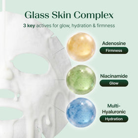 TAESI.K Daily Refresh Hydrating Sheet Mask close-up of sheet