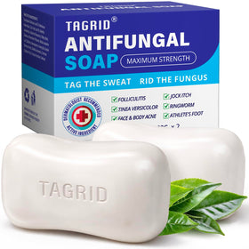 TAGRID Antifungal Oatmeal Tea Tree Soap front view