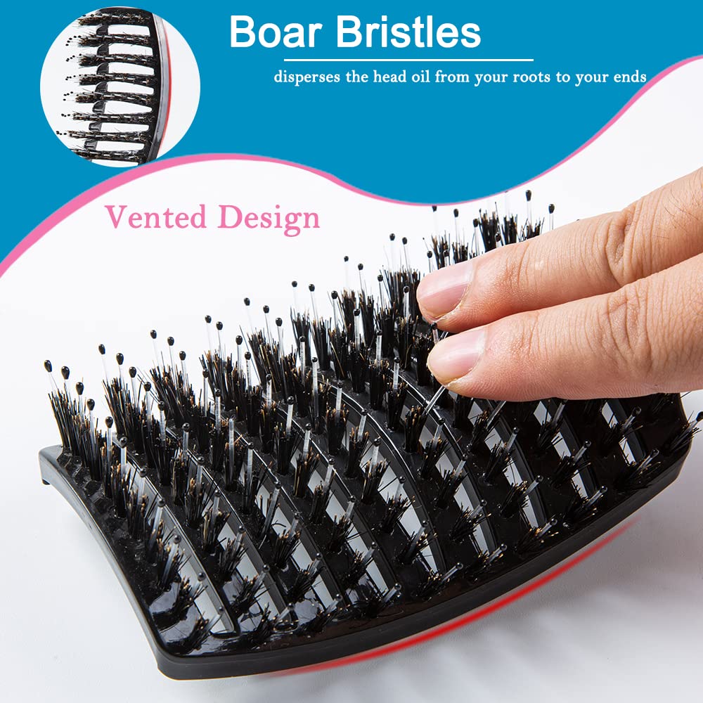 TaiBest hair brush set displayed on a countertop