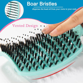 TaiBest vented hair brush showing airflow design