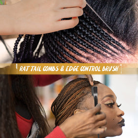 Tail combs from SALON SILK comb set for styling