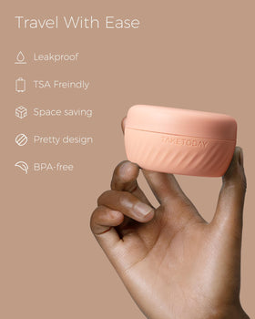 TakeToday Travel Containers 2oz pack side view