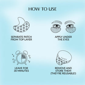 Talika Eye Therapy Patch Refill in lifestyle setting