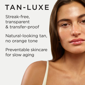TAN-LUXE The Gradual Tan Lotion 8.45 Fl. Oz side view showing packaging