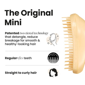 TANGLE TEEZER Mini Detangler Hair Brush with packaging
