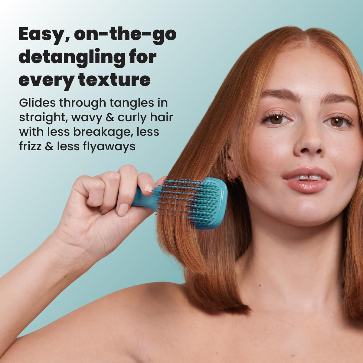 TANGLE TEEZER Mini Hair Brush in a child's hand